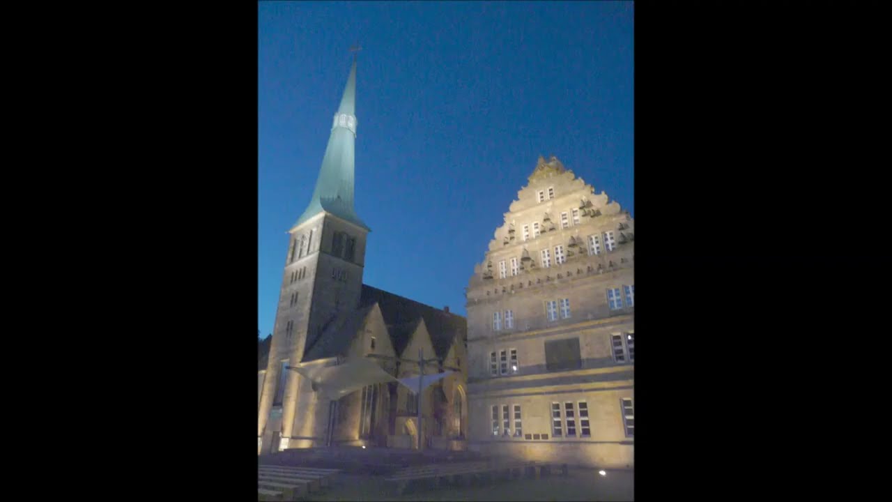 Glocken Hameln (HM) Marktkirche - Einläuten des Gottesdienstes