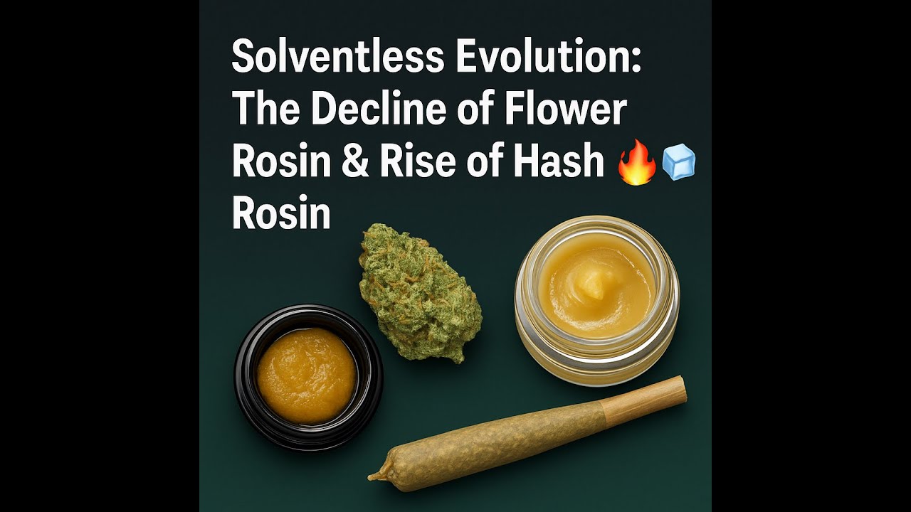 Solventless Evolution: The Decline of Flower Rosin & Rise of Hash Rosin 🔥🧊