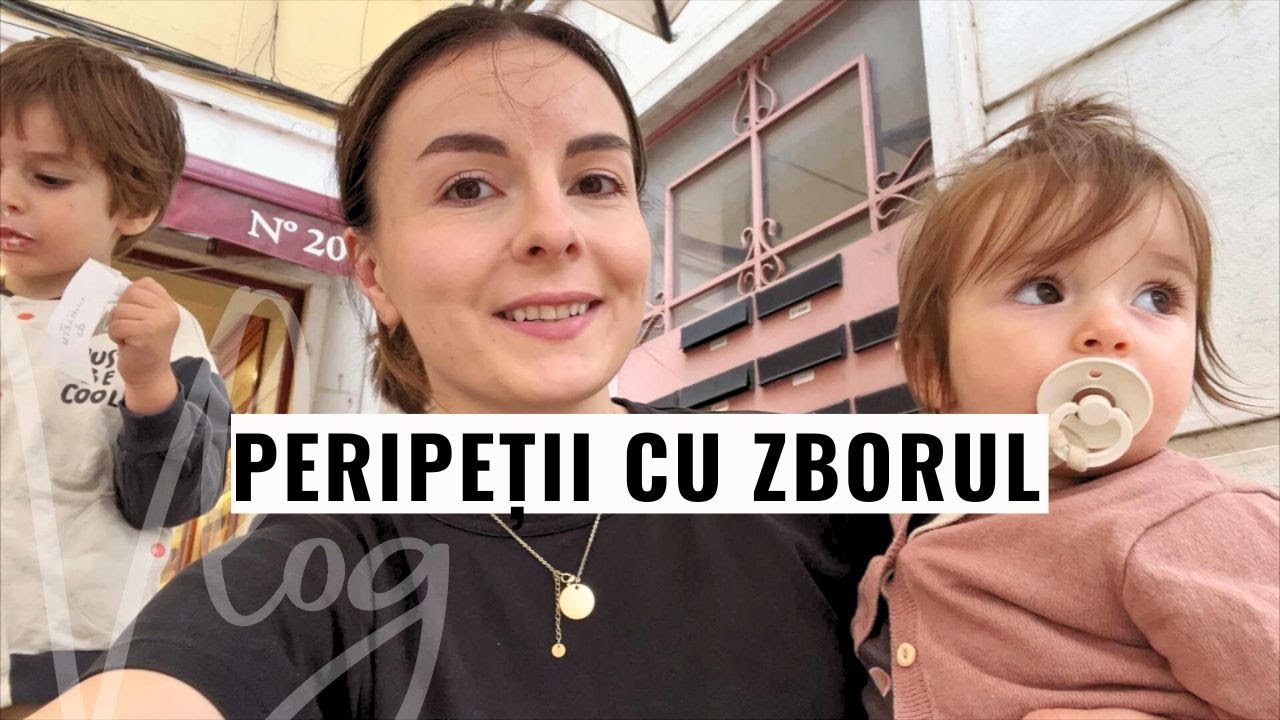 Turbulente si am spart ceva in aeroport 🤦‍♀️ Ultima zi de Lisabona si ne intoarcem acasa VLOG