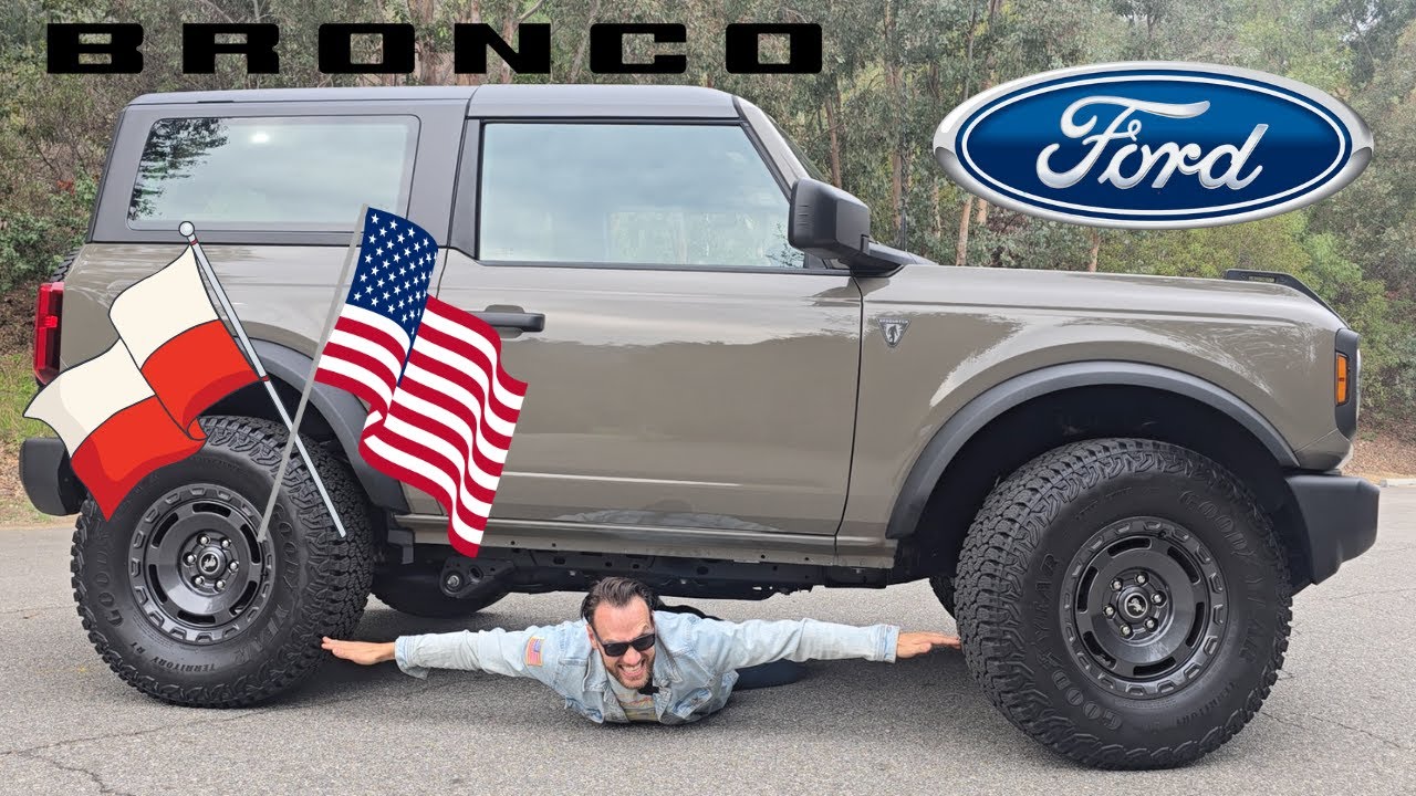 Nowy Ford Bronco 2 drzwiowy Dzik z lasu do miasta - test samochodu OEM z Los Angeles po Polsku