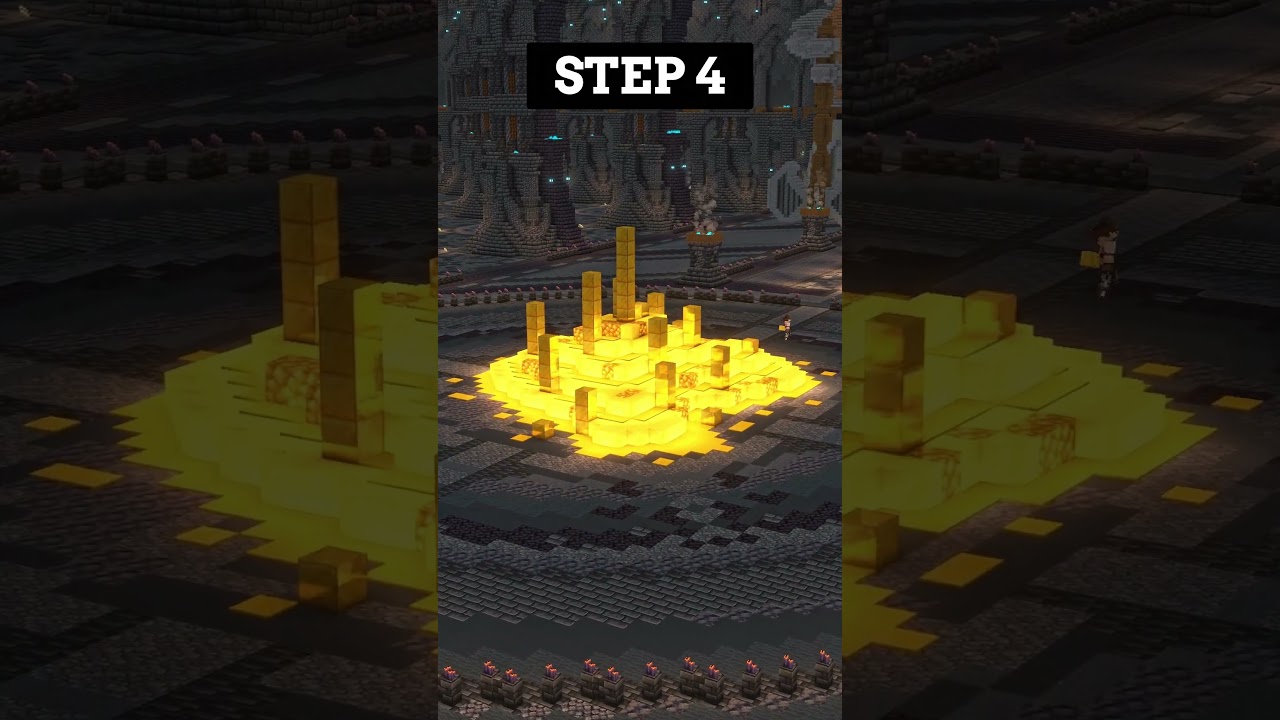 ЭПИЧЕСКОЕ руководство по созданию зала сокровищ Minecraft #minecraft #minecrafttutorial
