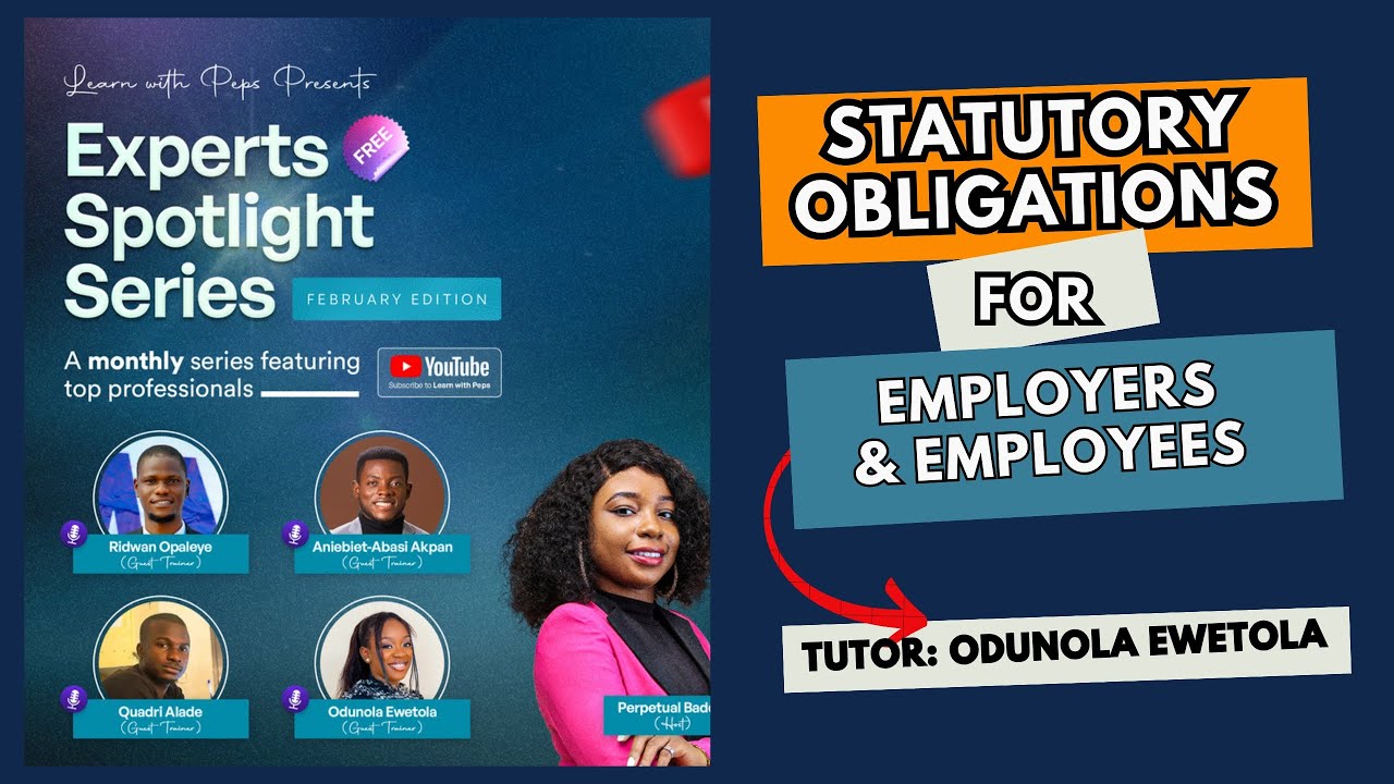 STATUTORY OBLIGATIONS FOR EMPLOYERS & EMPLOYEES IN 2024