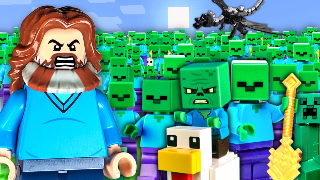 Unboxing EVERY LEGO Minecraft minifigure...