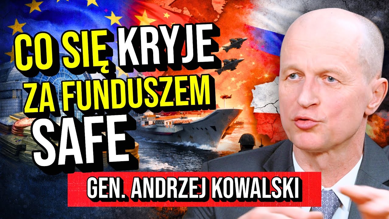 Magazyn Anity Gargas: Generał Kowalski ujawnia co stoi za unijnym programem SAFE