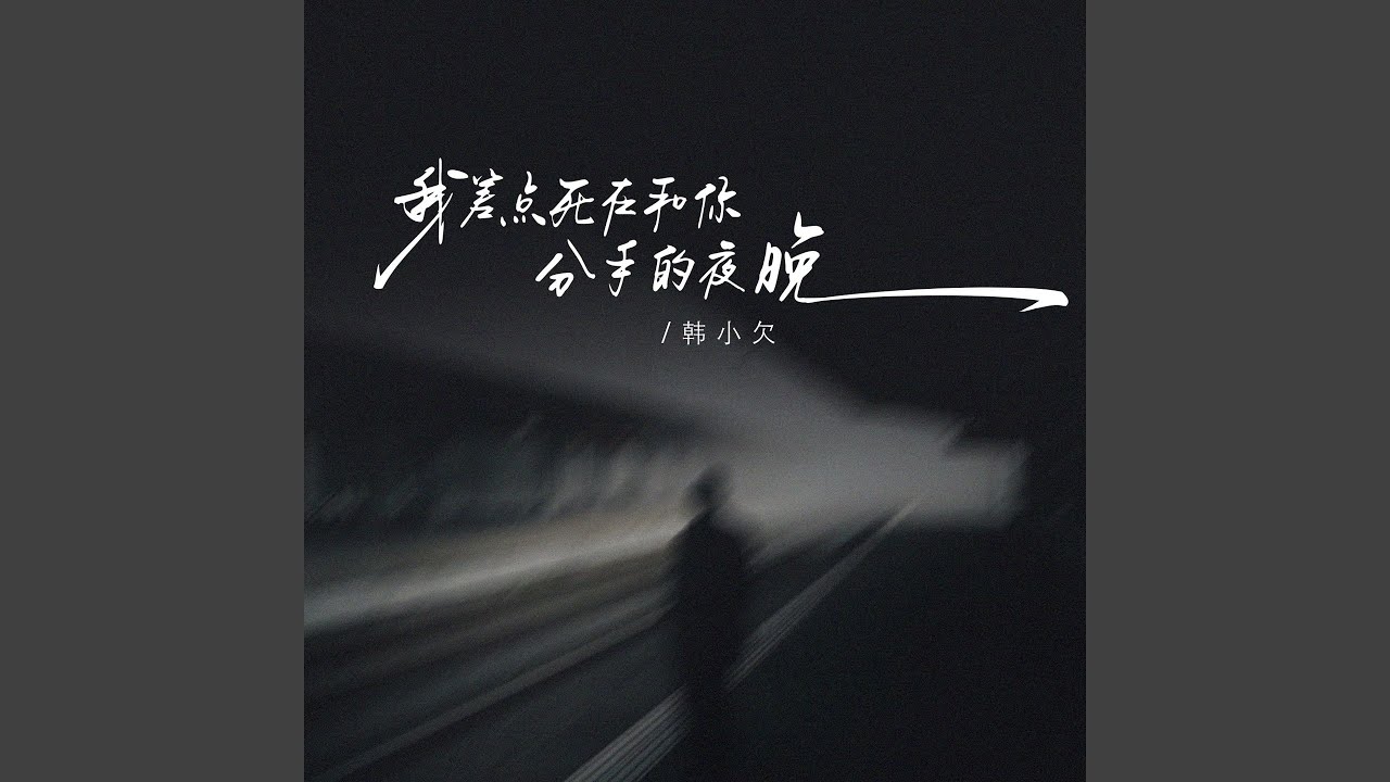 我差点死在和你分手的夜晚