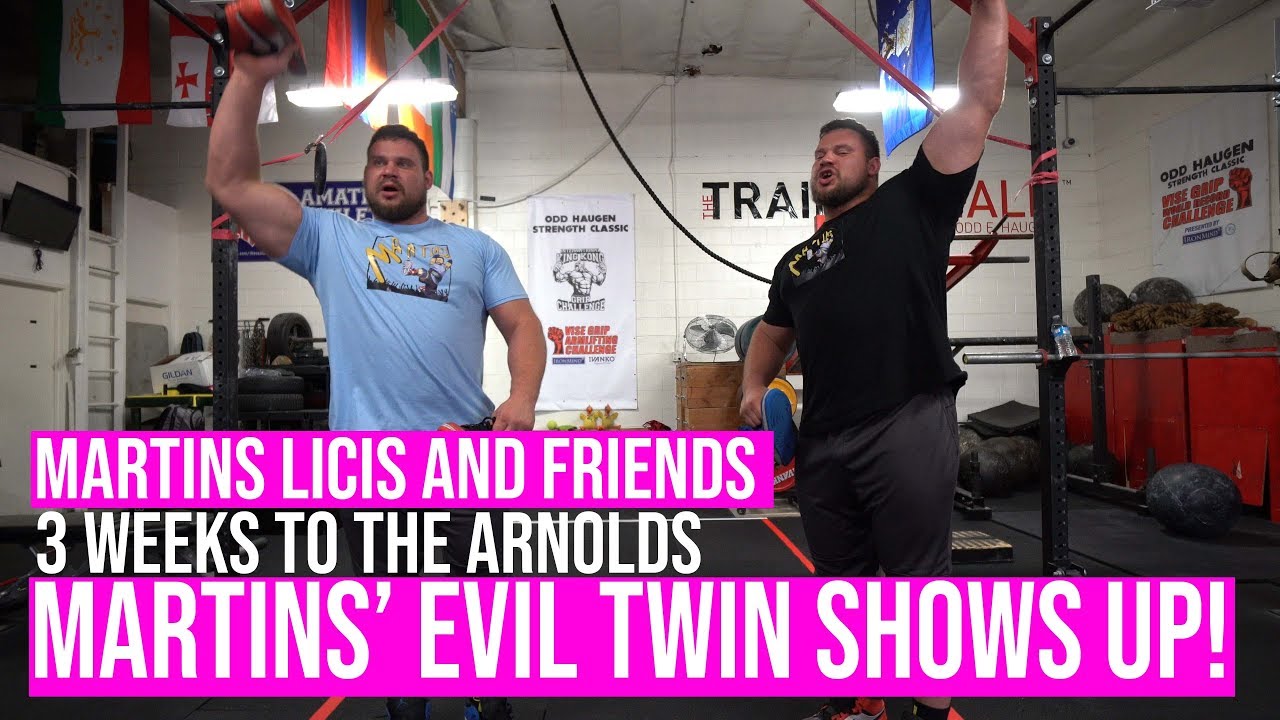 Pressing, Deadlifts, and Evil Twins - 3 Weeks To The Arnold’s