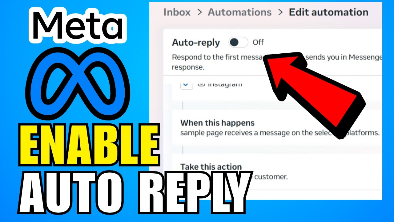 How To Enable Automated Replies On Facebook Business Suite (2026) (Beginners Guide)