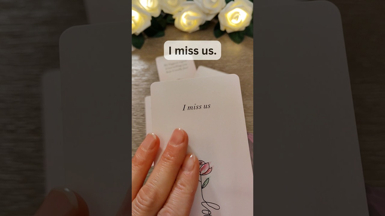 Messages From Your Person - I Miss Us #dmtodf #dftodm #lovereadings #lovetarot #lovemessages #claim