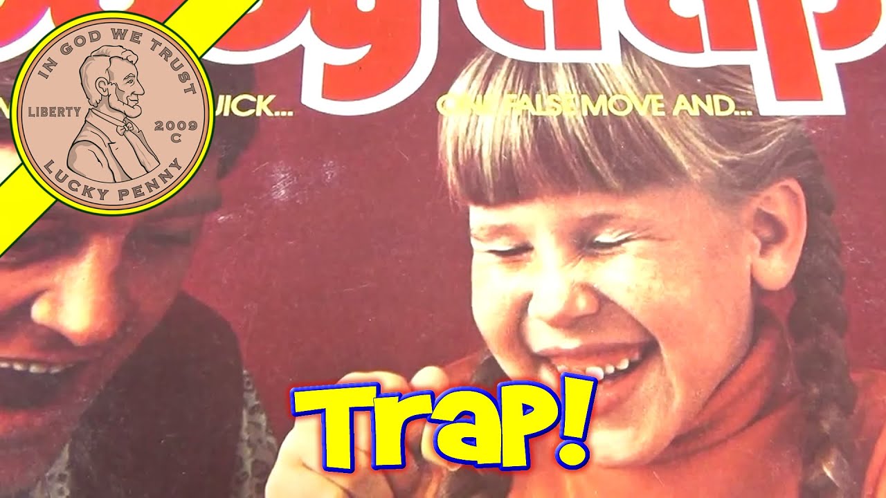 How To Play Booby Trap Spring Action Game, 1977 Lakeside Toys - Don't Pick Too Quick!