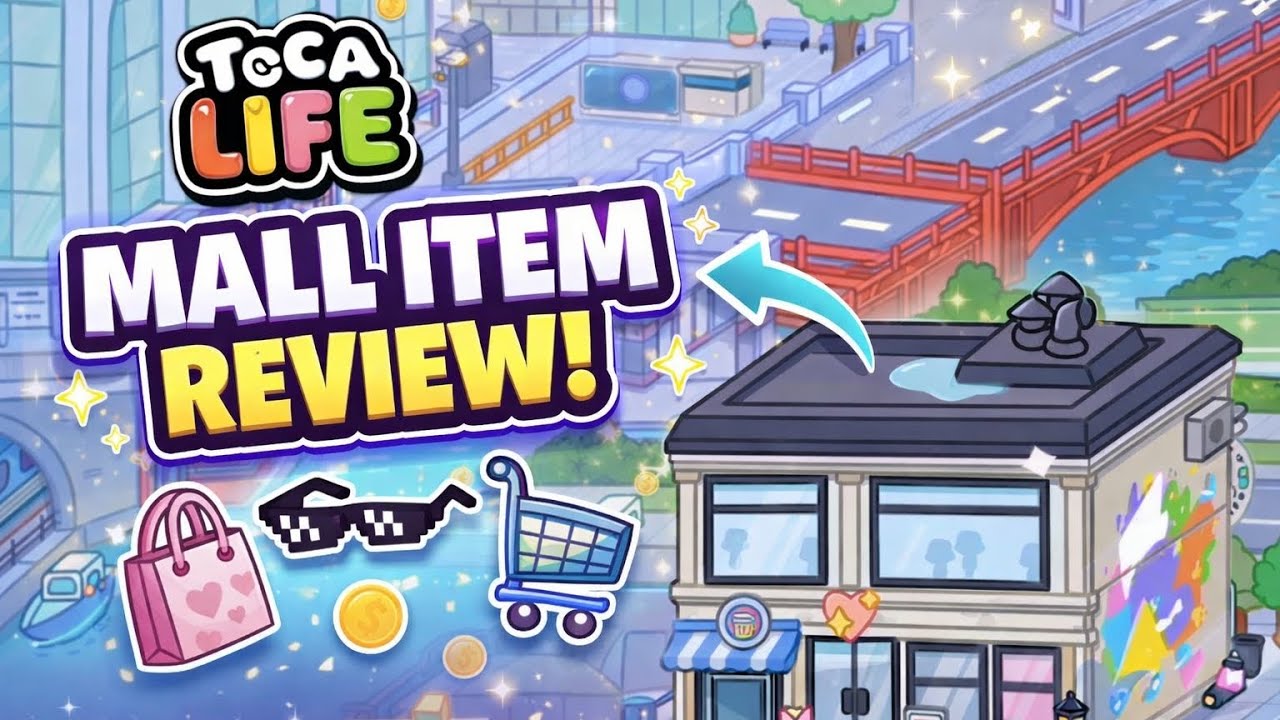 @tocaboca Review of the new items at Yuli Shopping Mall 👖💵