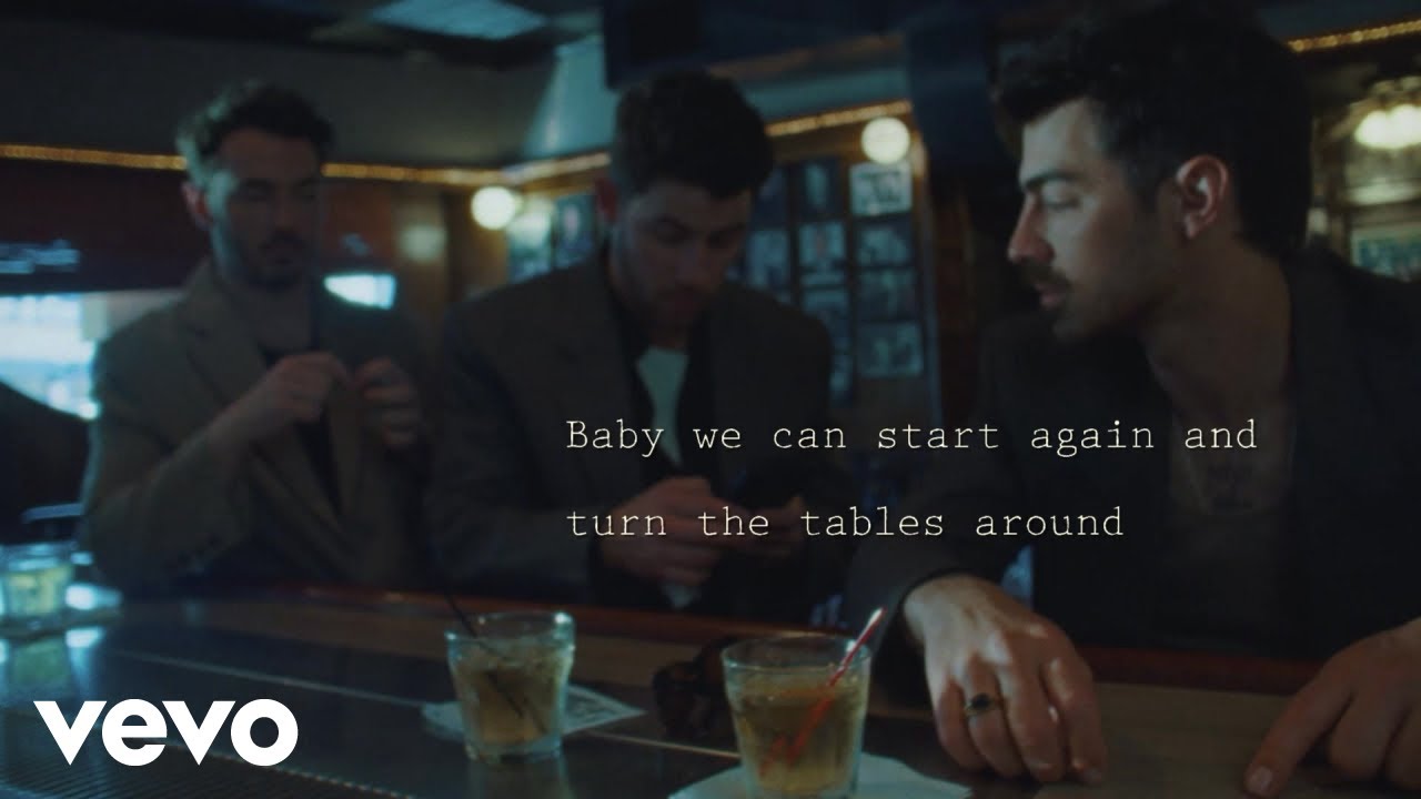 Jonas Brothers - Tables (Lyric Video)