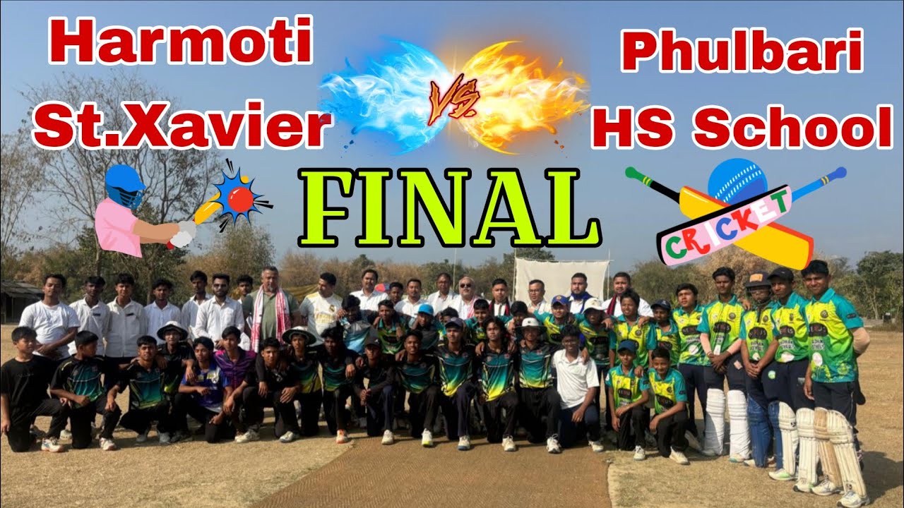 Don Bosco VS  Phulbari HS school Final Match 💥 // Cricket //Nayan's Vlogs 
