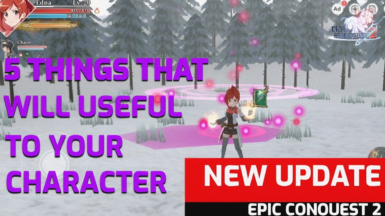 5 things in new update that will useful to your character | Epic Conquest 2 |