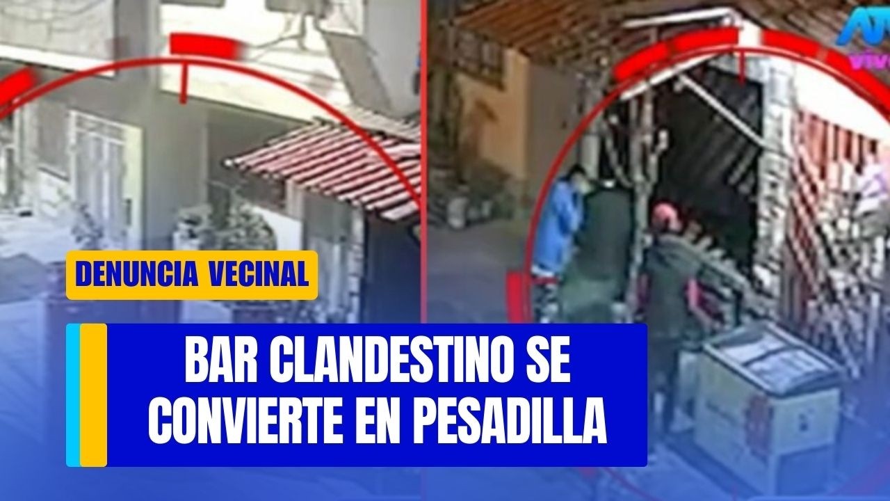 SJL: Vecinos denuncian bar clandestino que no los deja vivir tranquilos