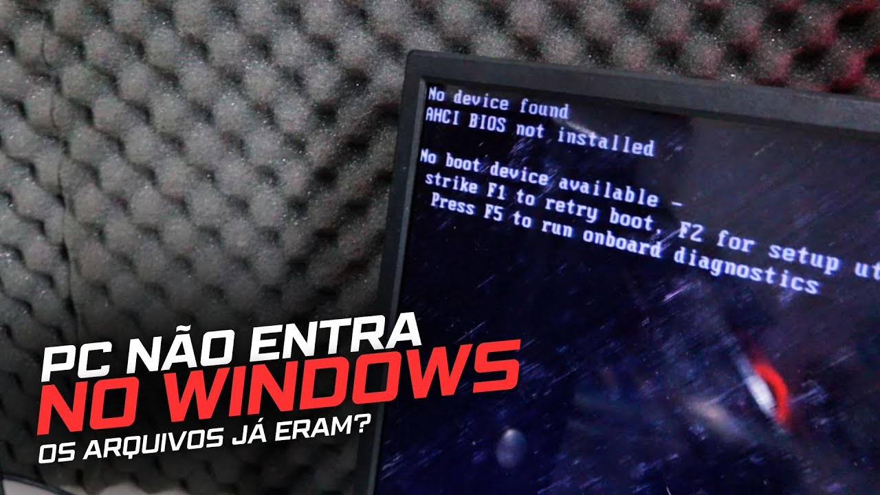 NO BOOTABLE DEVICE? O SSD TINHA MORRIDO! 😱 Ainda Dá Pra Recuperar?