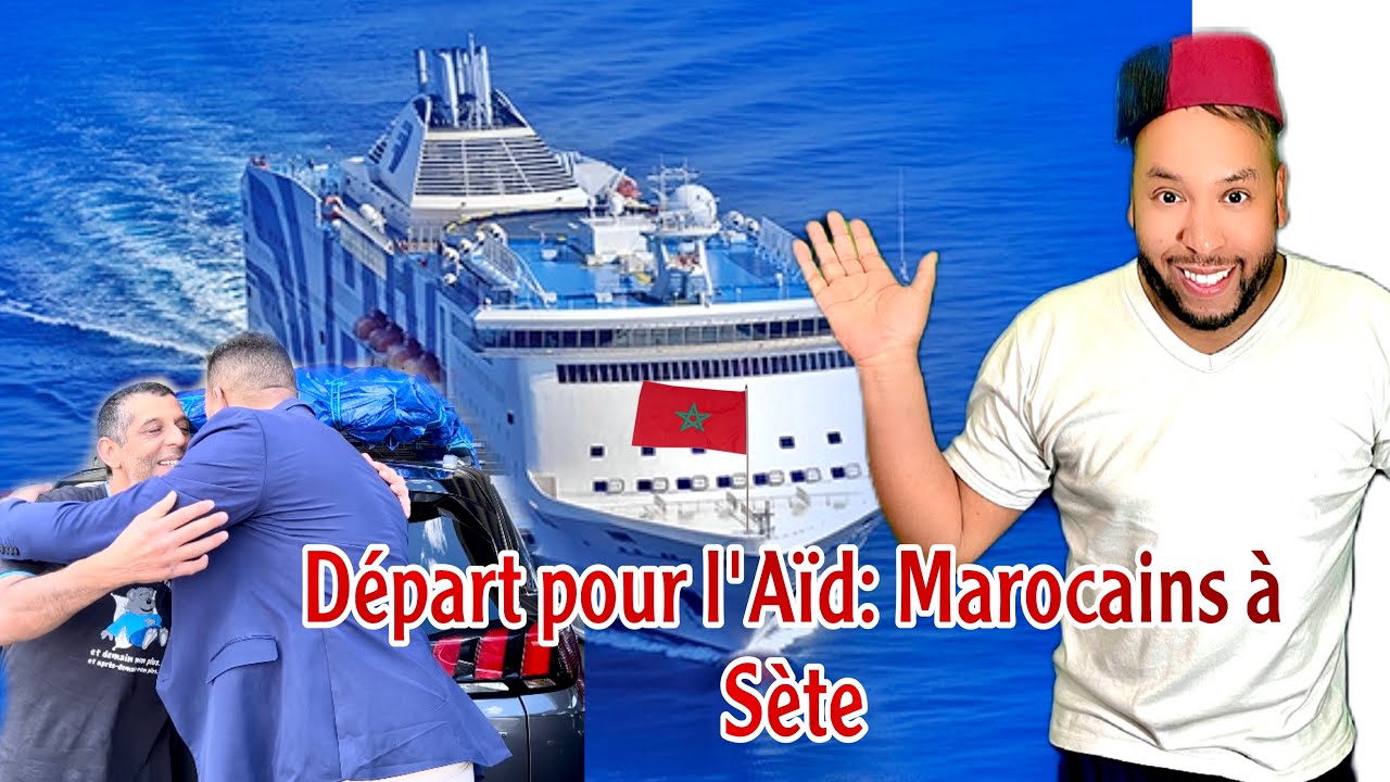 Voyage vers l'Aïd: Départ des Marocains du Port de Sète