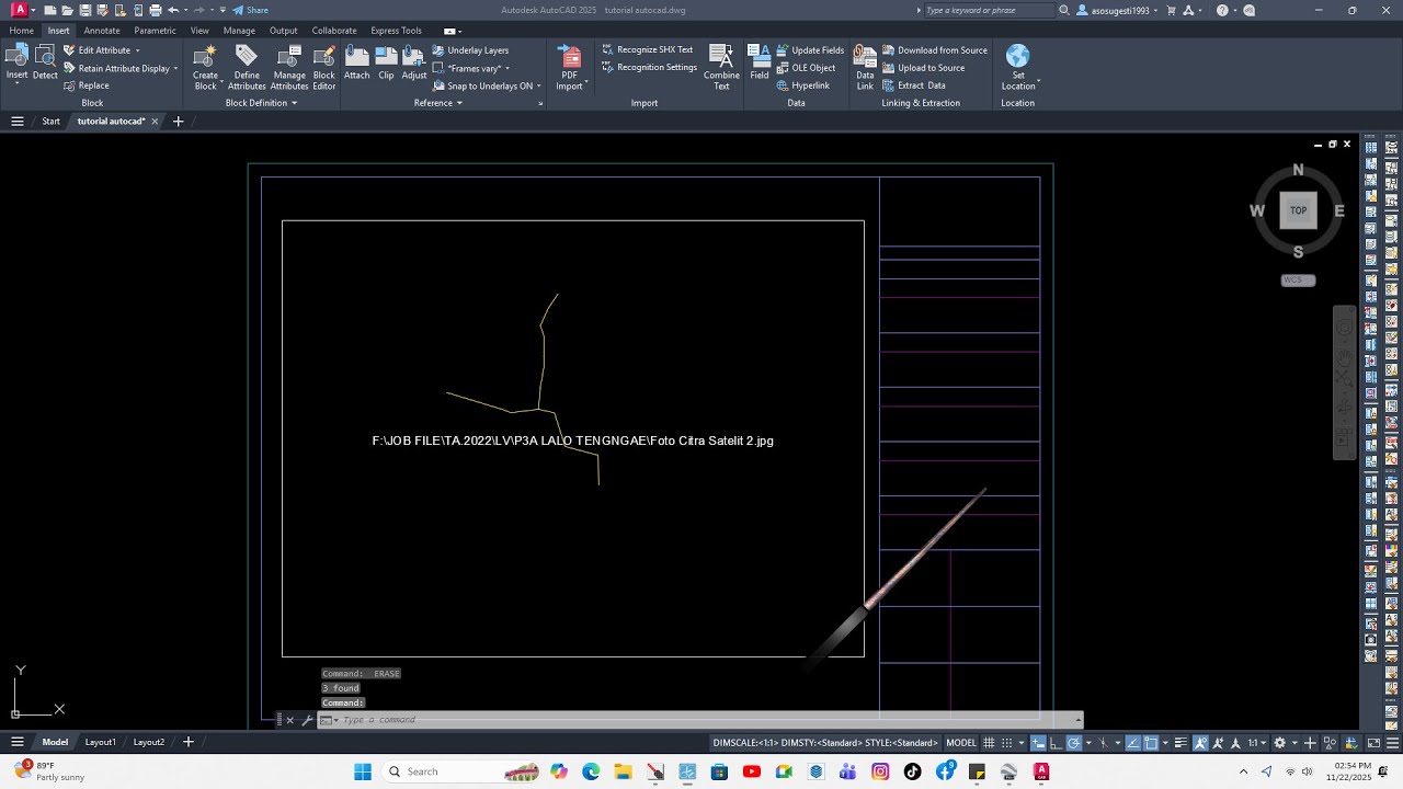 Cara Agar Gambar di AutoCAD Tidak Hilang Saat File Asli Dipindah atau Dihapus #autocad
