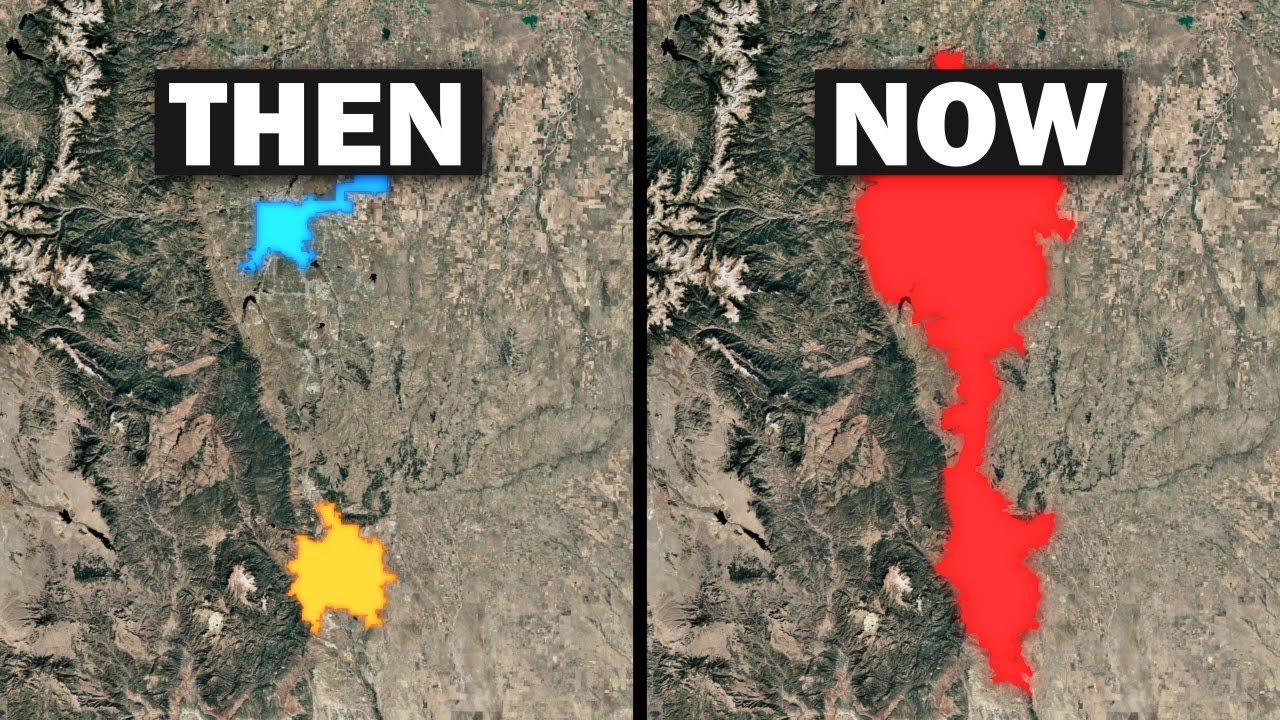How Denver and Colorado Springs Are Slowly Merging Into America’s Next Mega-City