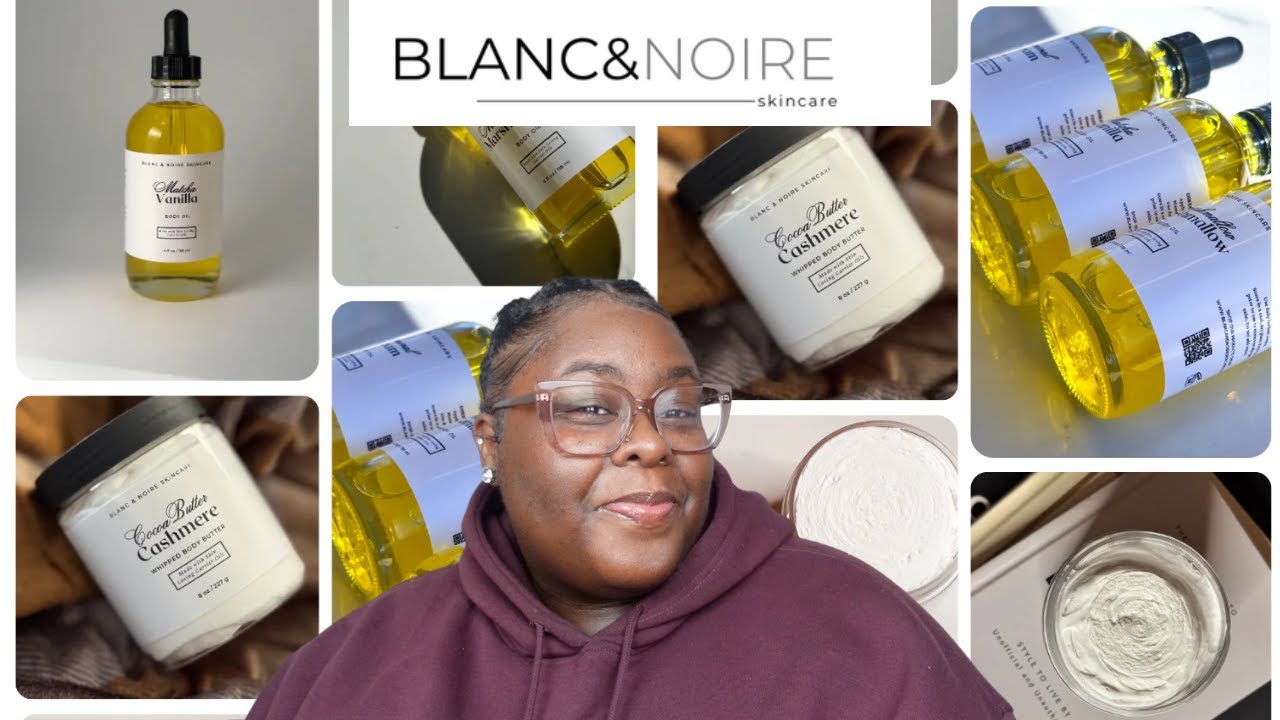 Blanc & Noire Skincare|Black Owned Body Care|Designer Inspired Body Oils|I'm Very Spoiled