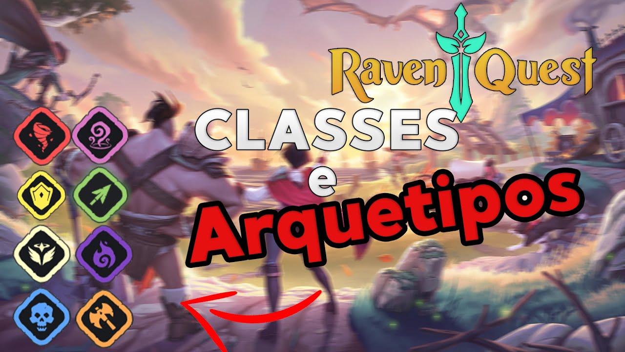 RAVENQUEST - TUDO SOBRE ARQUETIPOS do melhor mmorpg 2024 WEB3