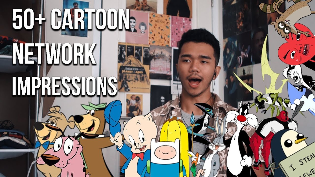 50+ CARTOON NETWORK IMPRESSIONS (adventure time, courage, ben 10, and many more)