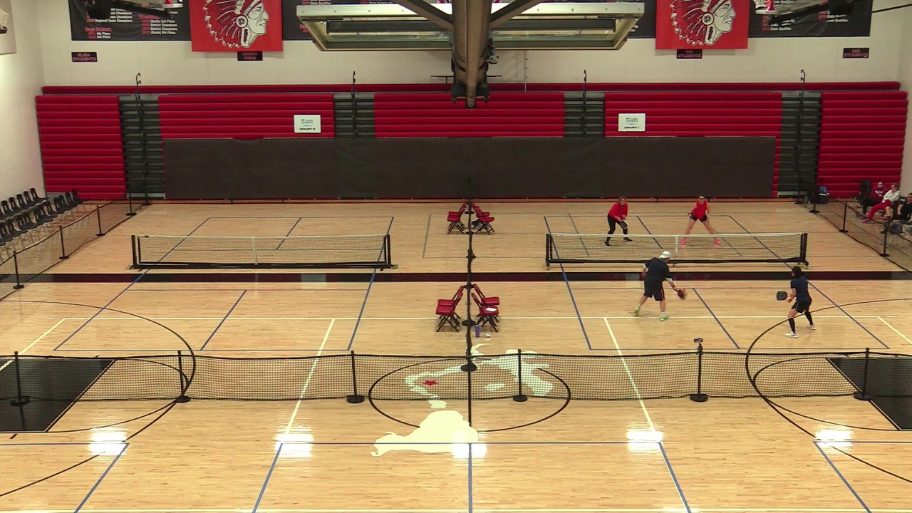 2026 Winter Games Pickleball Courts 1-2