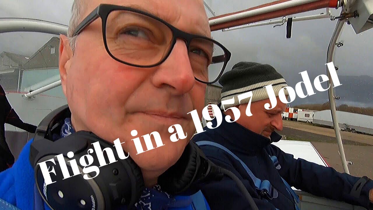 Flight in a 1957 Jodel D120