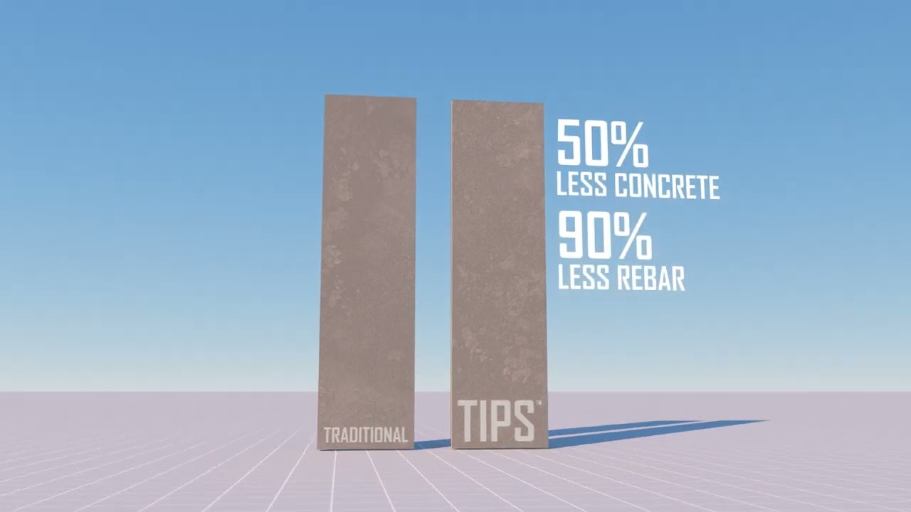 Precast Construction With TIPS