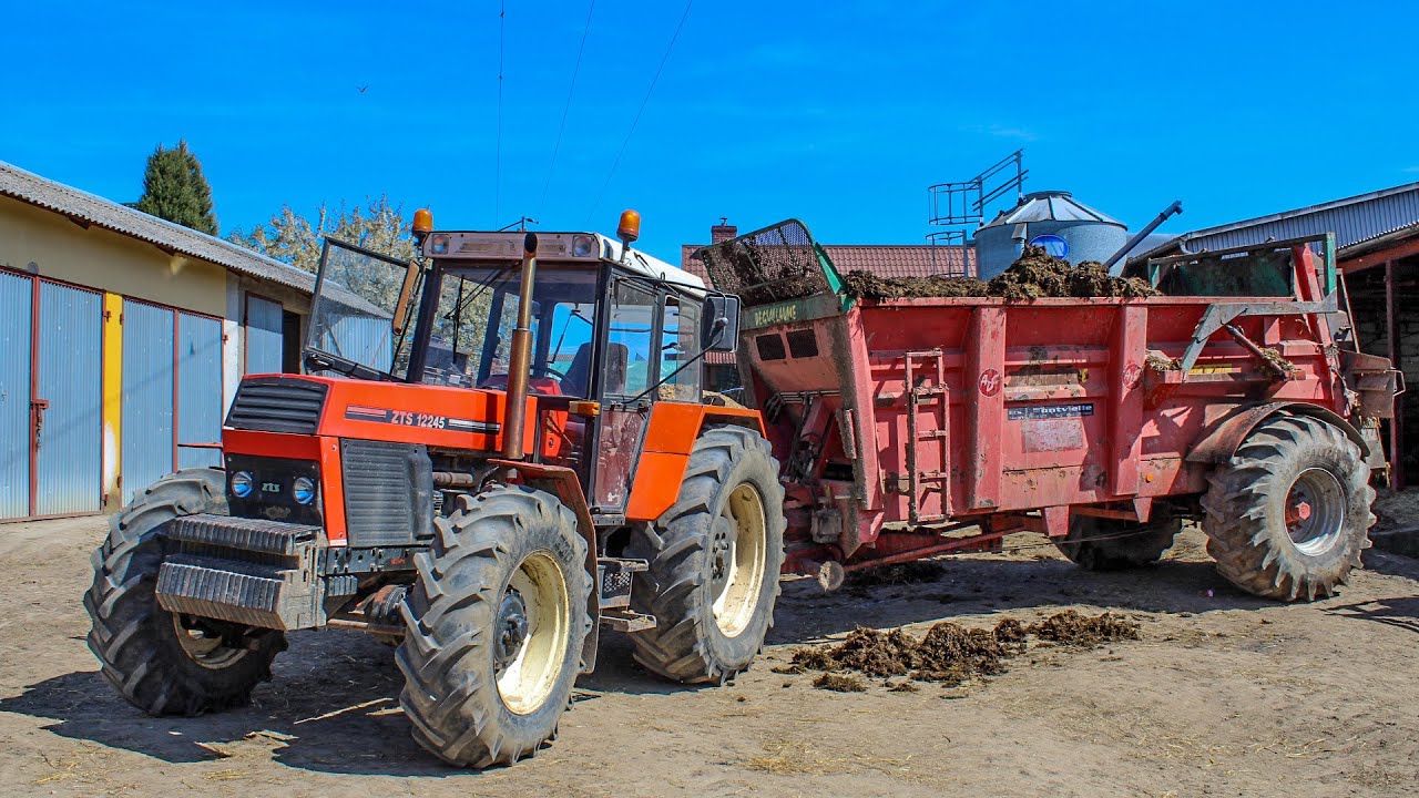 🚨Oporowe Wywożenie Obornika🚨Vixa🚨ZTS & Manitou🚨Wiosna 2023🚨