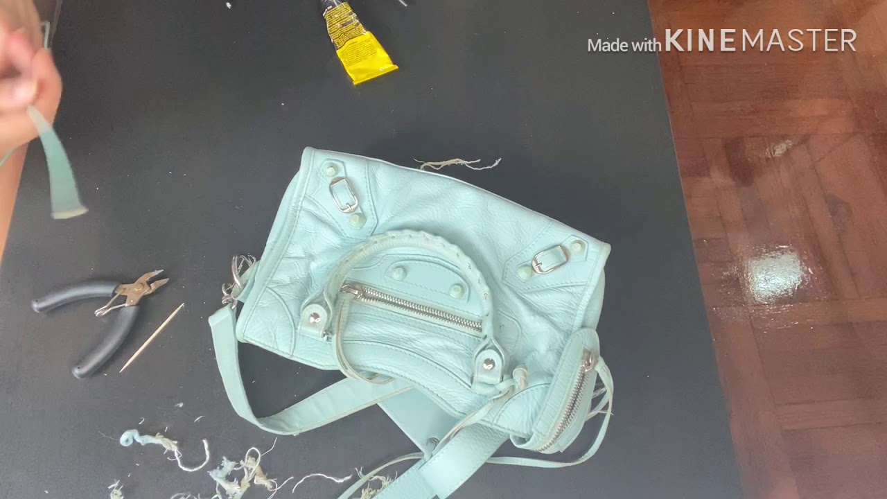 how to fix my Balenciaga handles?
