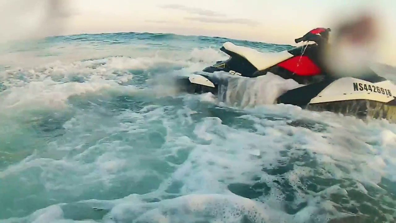 2015 Seadoo Spark 90hp Hits Big Waves