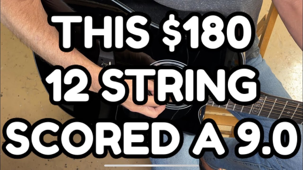 FESLEY SCORES 9.0 - New 12 String Acoustic #fesley #acousticguitar #guitarreview