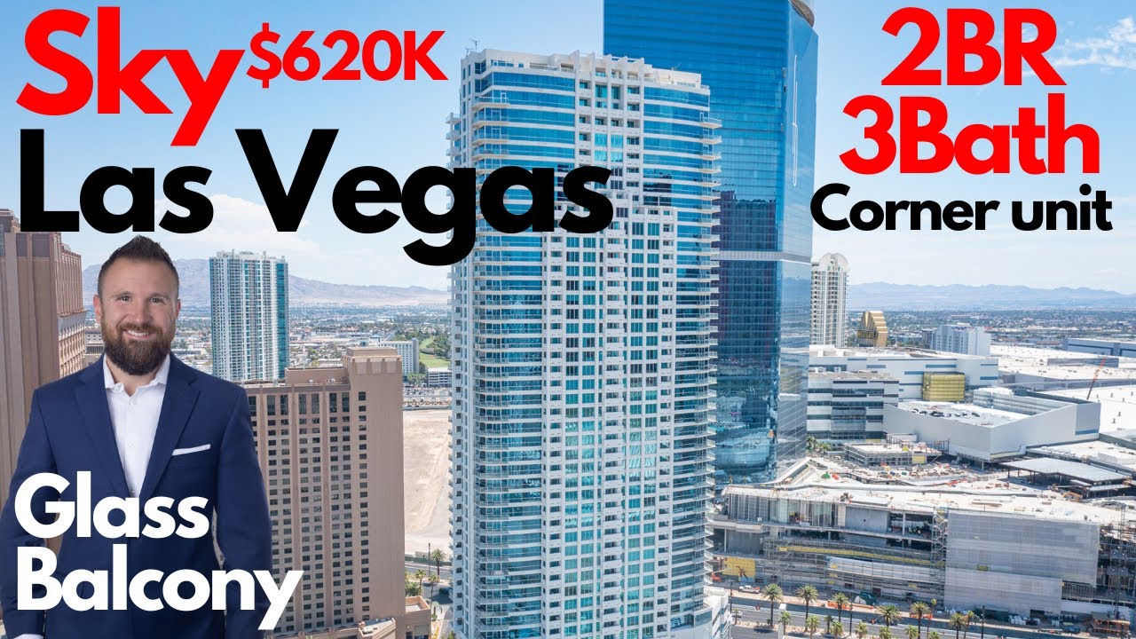 Двухкомнатная квартира в высотном здании Sky Las Vegas Corner — недвижимость в Лас-Вегасе