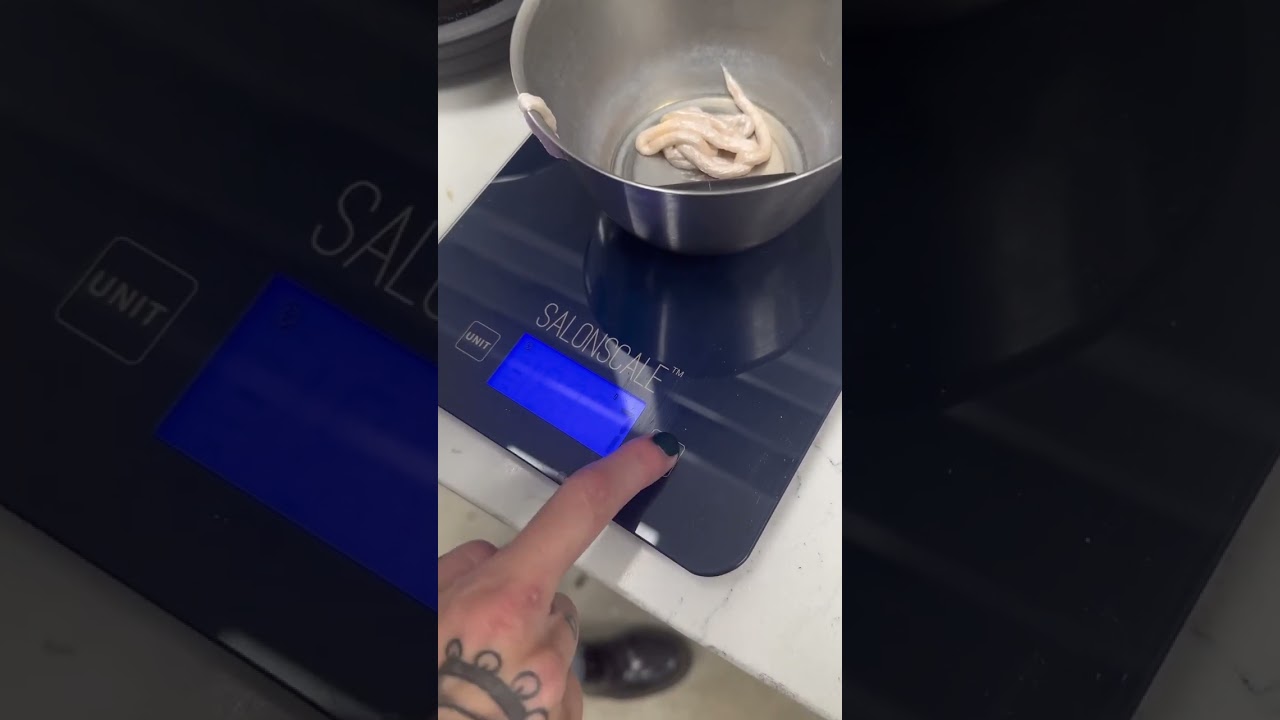 How to use Salon Scale