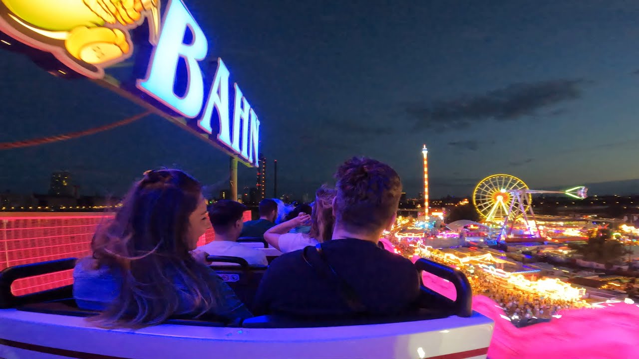 Alpina Bahn (Bruch) Back Row On Ride Rheinkirmes Düsseldorf 2023