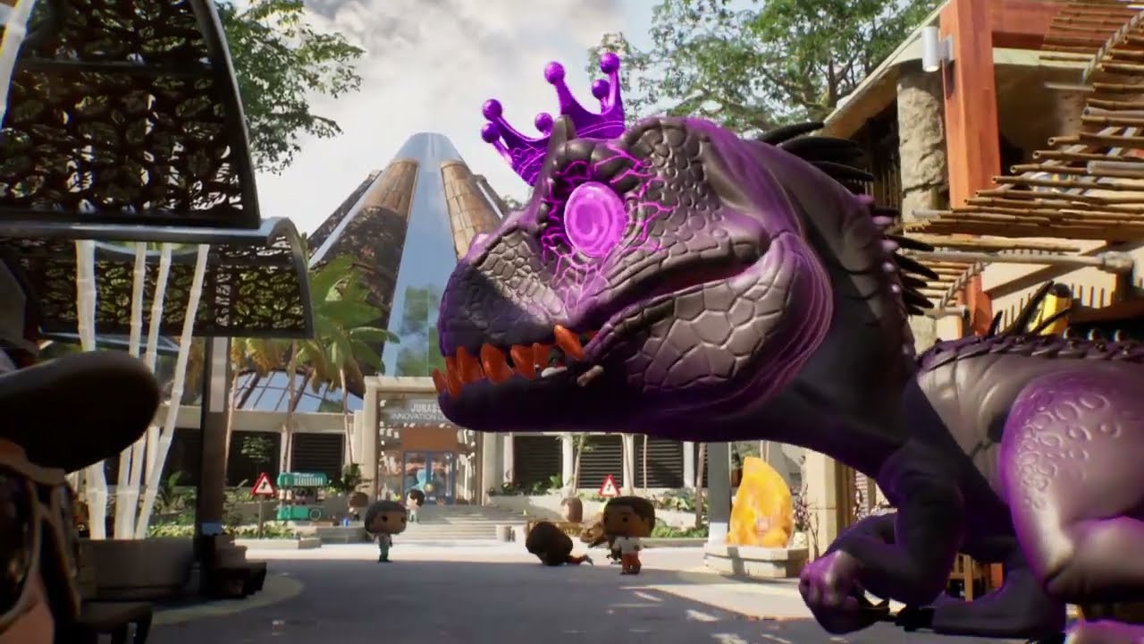 COMPETING THE FIRST CHAPTER OF JURASSIC PARK (FUNKO FUSION).