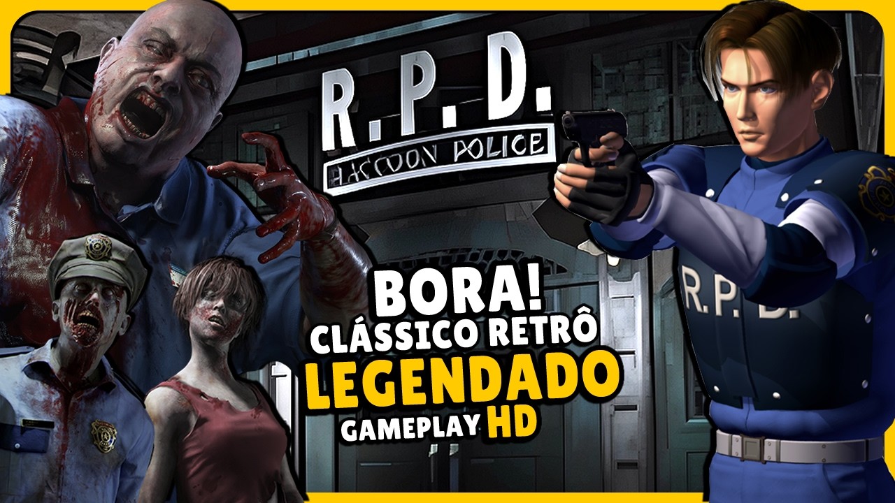 Resident Evil 2 Clássico LEGENDADO em PT-BR – Gameplay HD