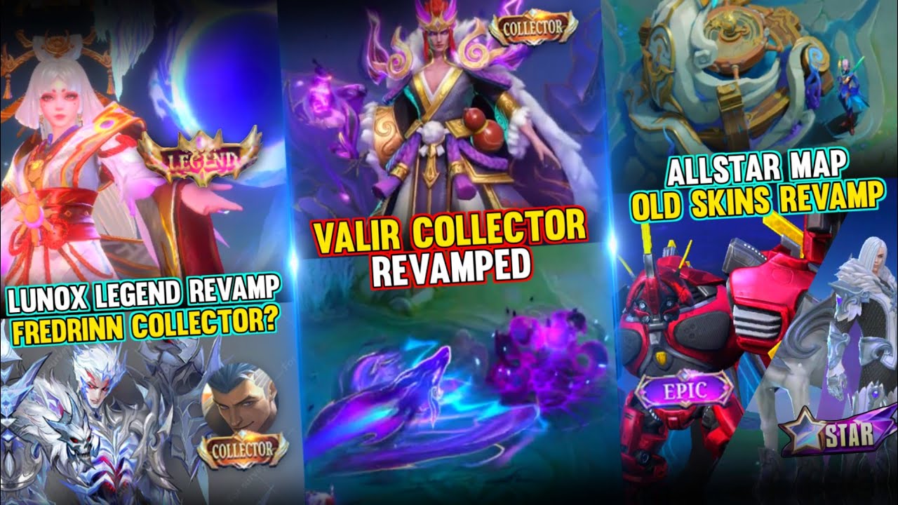 FREDRINN COLLECTOR | VALIR CC OPTIMIZED | LUNOX LEGEND REVAMP | SL OLD REVAMP & NEW SKINS UPDATE