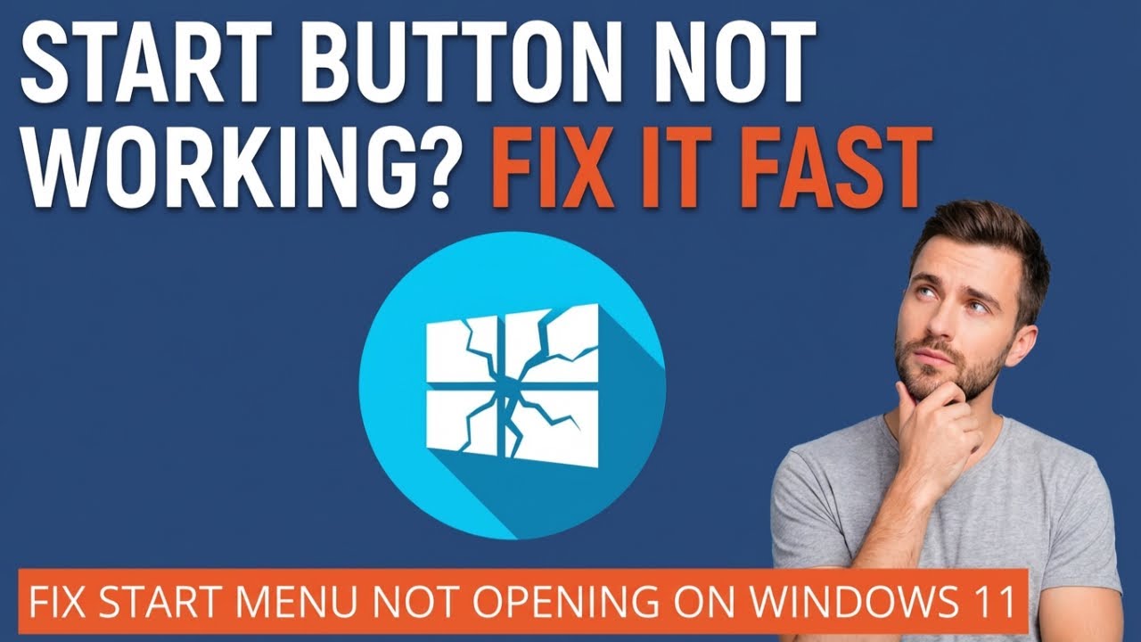 How To Fix Start Menu Button Not Working in Windows 11