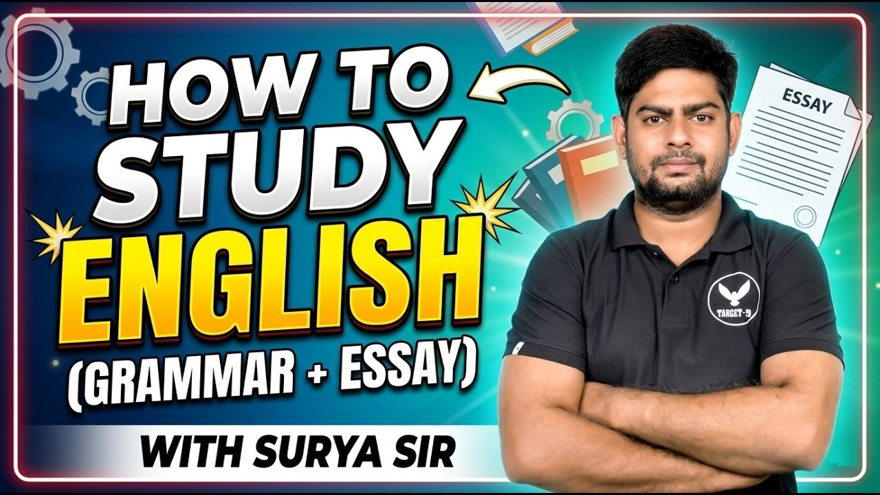 How to Study English (Grammar + Essay) with Surya Sir | Judiciary Preparation Strategy