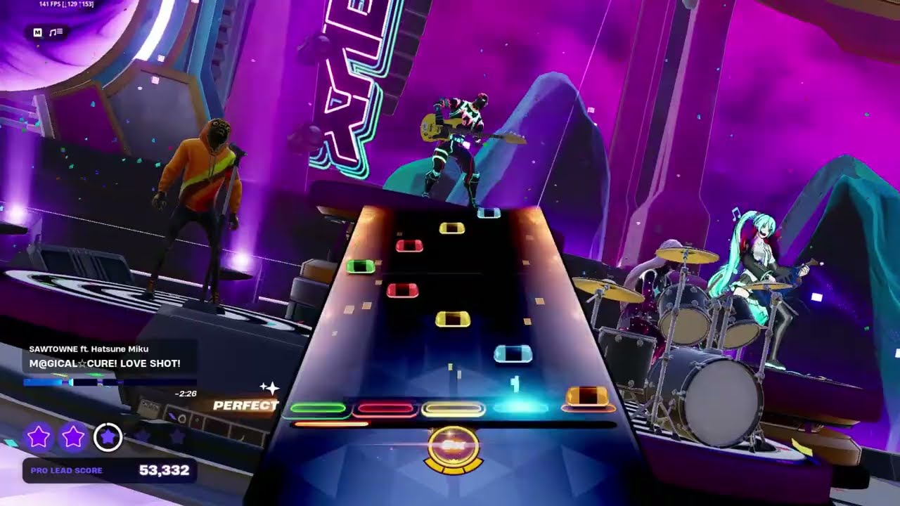 Fortnite Festival - M@GICAL☆CURE! LOVE ♥ SHOT! Pro Lead 100% FC (220,204)