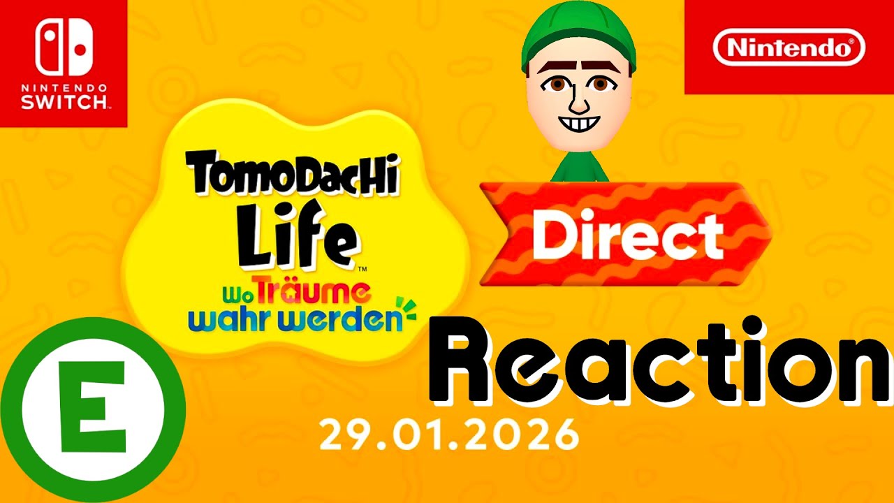 Eine GANZE Direct zu Tomodachi Life: Wo Träume wahr werden | Etendo Reaction