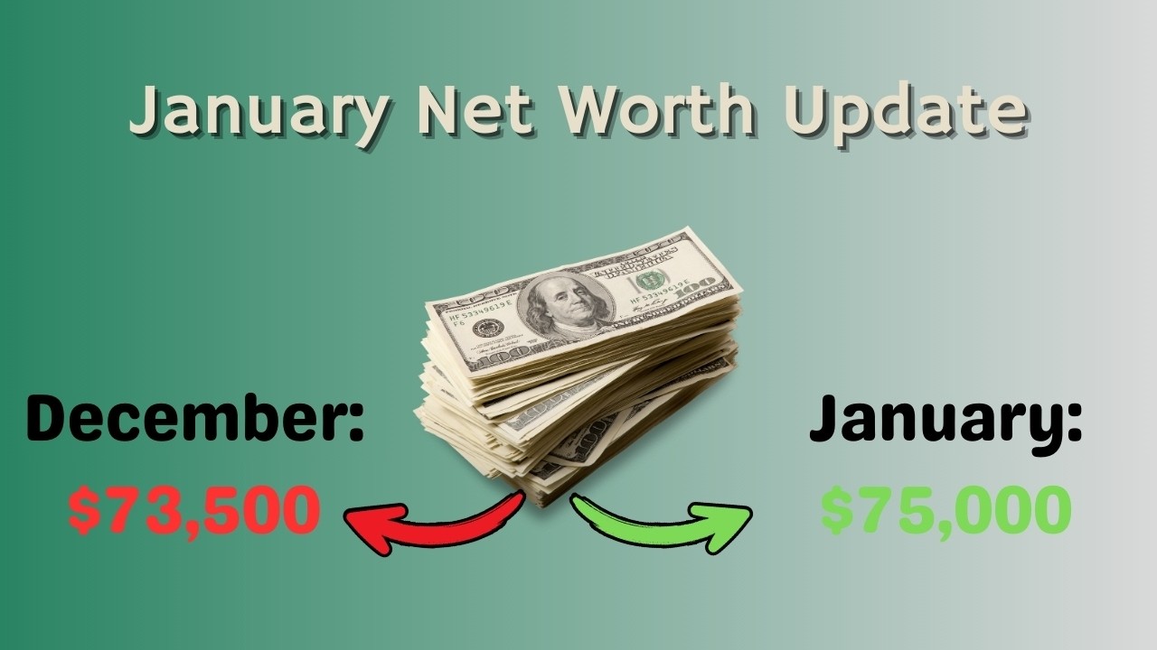 Road to $1M Net Worth! January 2026 Update