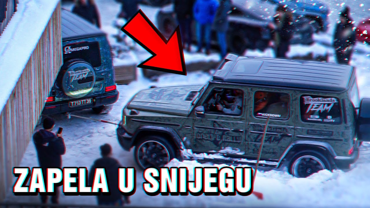 ZAPELI SU U SNIJEGU NA RALLY-U!