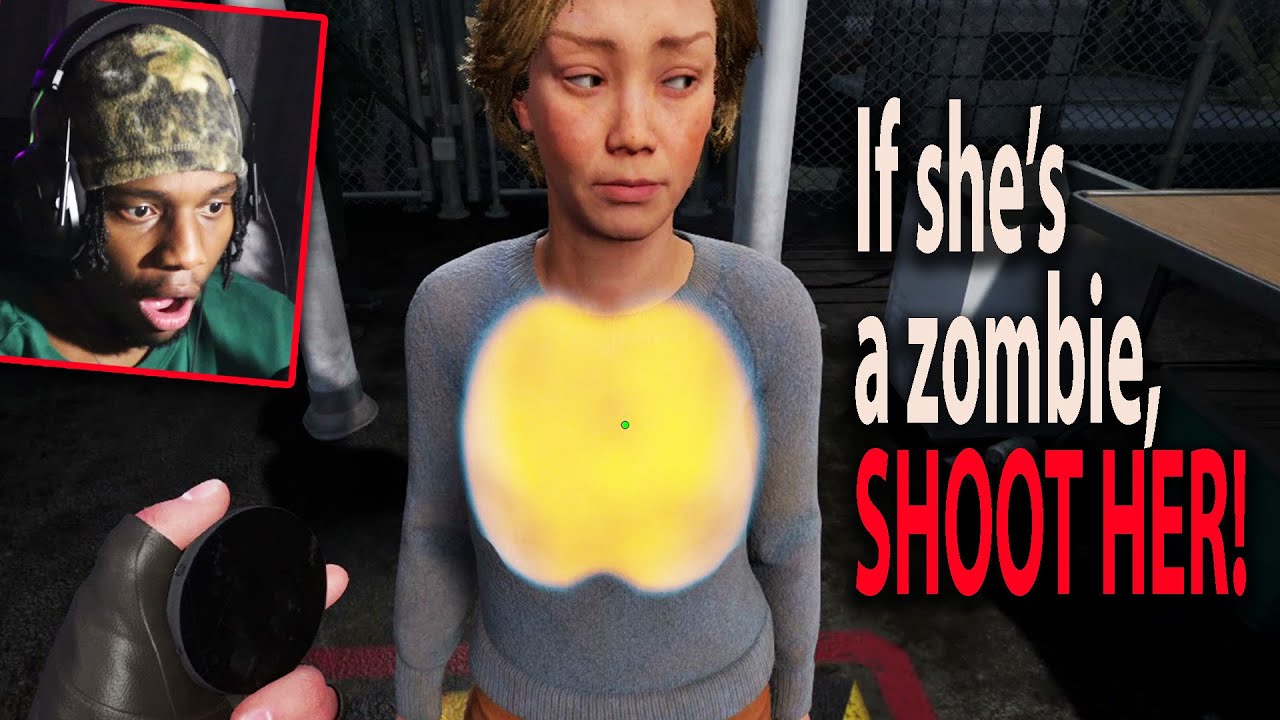 If someone is a zombie, SHOOT THEM | Quarantine Zone FULL DEMO