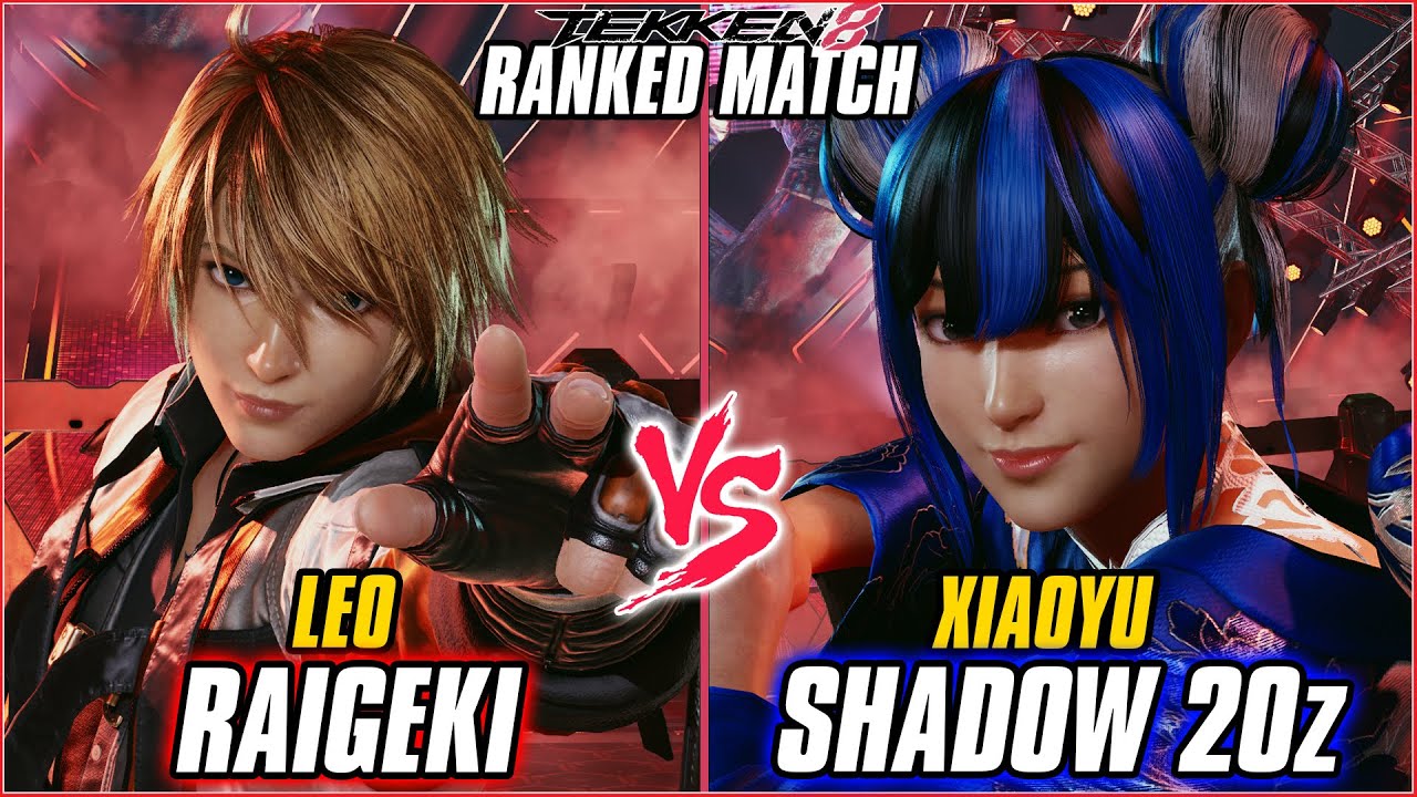 TEKKEN 8 ▰ RAIGEKI (LEO) vs SHADOW 20z (XIAOYU) ▰ T8 HIGH LEVEL GAMEPLAY