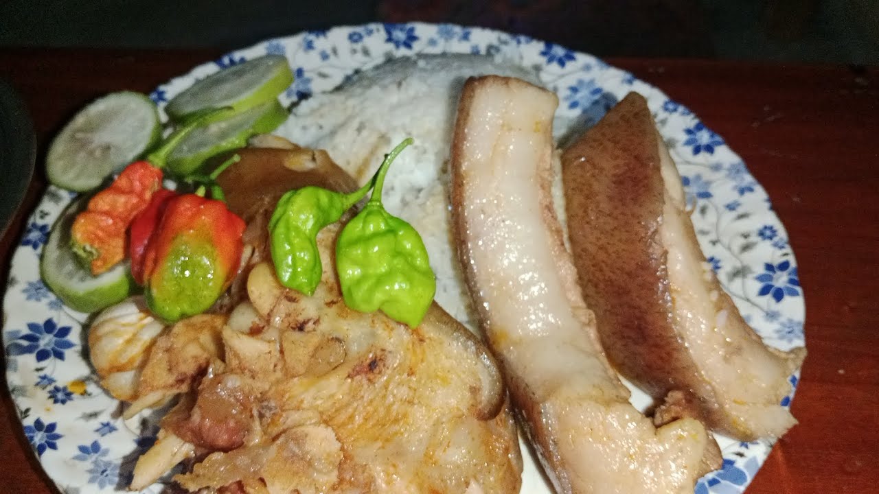 Pork  mukbang Vohsa 1kg Achoh e Malcha pom 5 pis