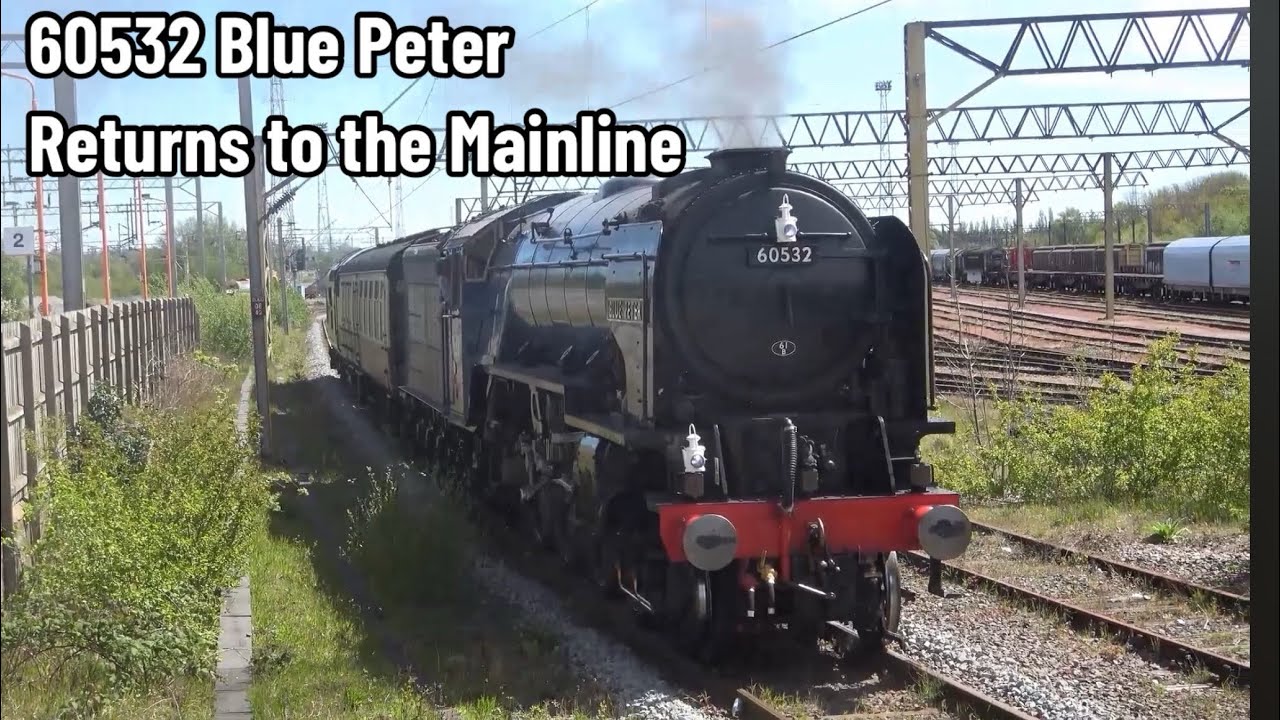 LNER Peppercorn Class A2 60532 Blue Peter | IMPRESSIVE return to the MAINLINE!