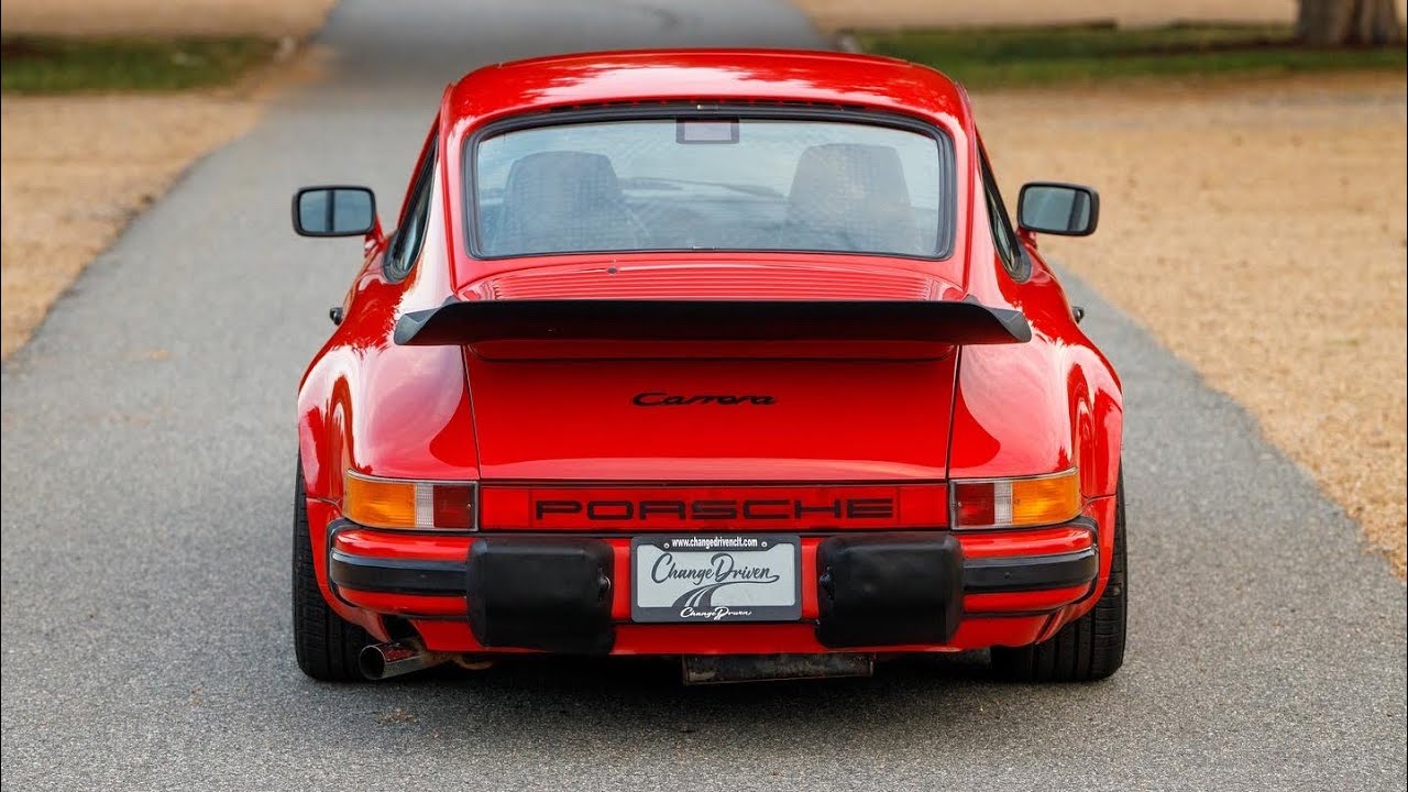 Aircooled 911 Exhaust Sound and Fly By ( 1986 Porsche 911 Carrera 3.2)