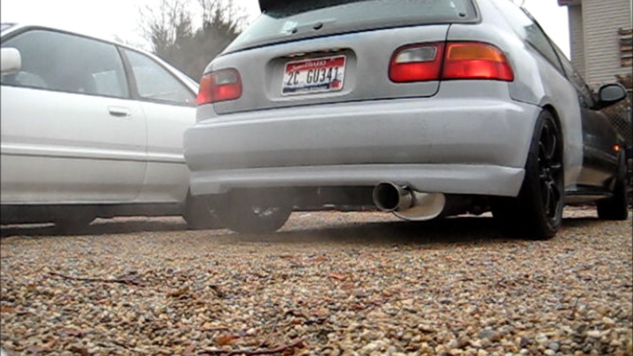 Yonaka 92-95 Honda Civic Hatchback Exhaust